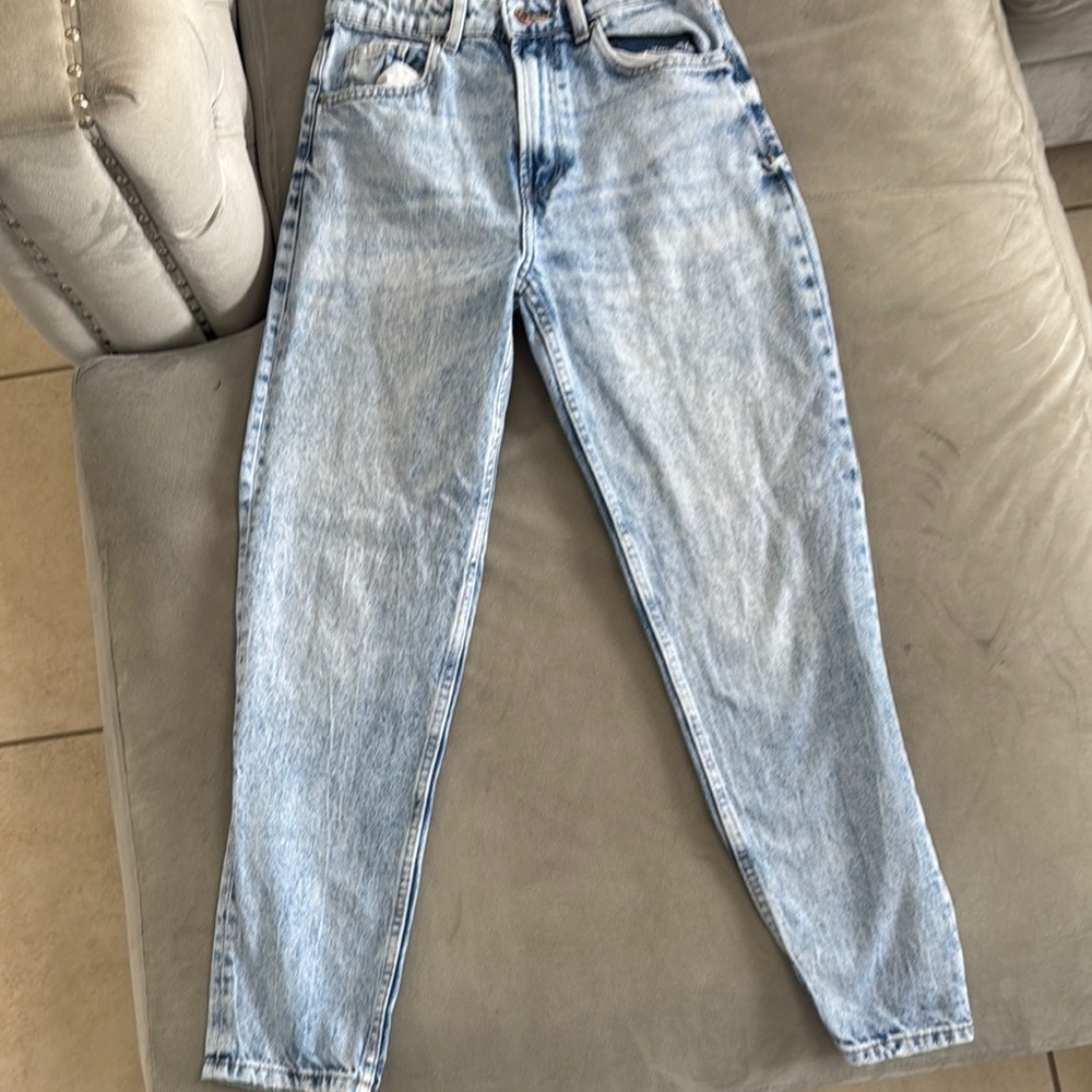 🔟DEAL… Bershka Blue Denim Mom Jeans